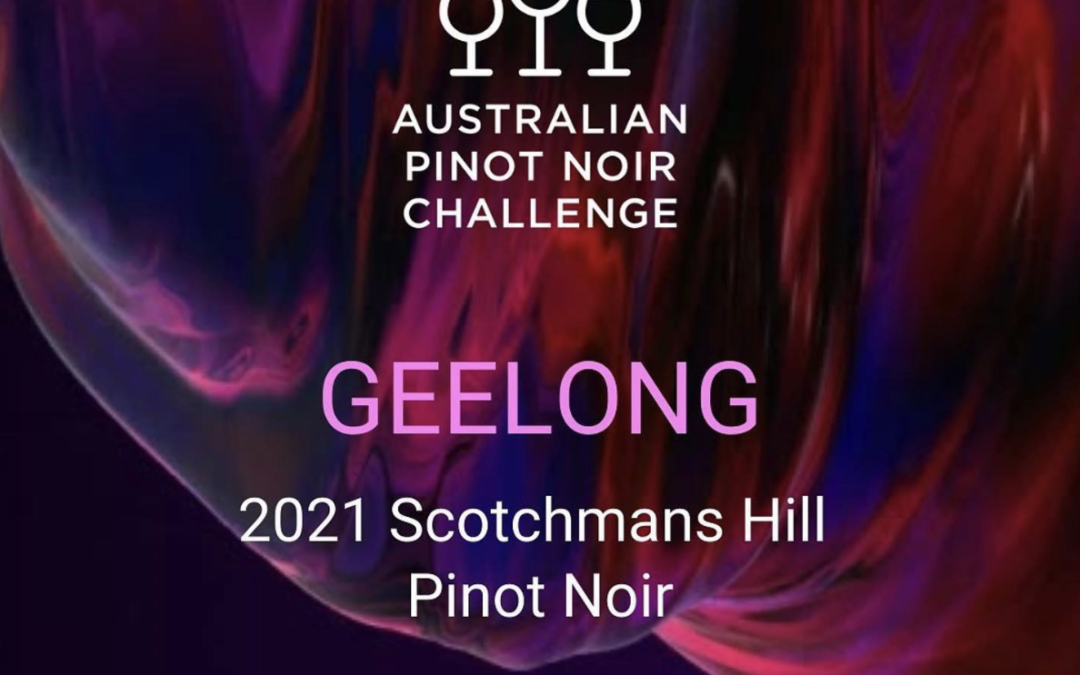 Best of Region Winner for Geelong is the 2021 Scotchman’s Hill Pinot Noir